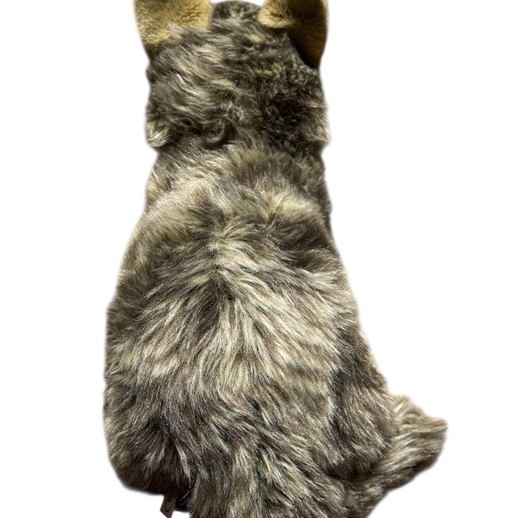 Lil Bub Cuddle Barn Cat Kitty Cat Plush Stuffed Animal Green Eyes Realistic 18" - Picture 6 of 9